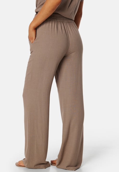 Pieces Pcvinsty HW Linen Pant