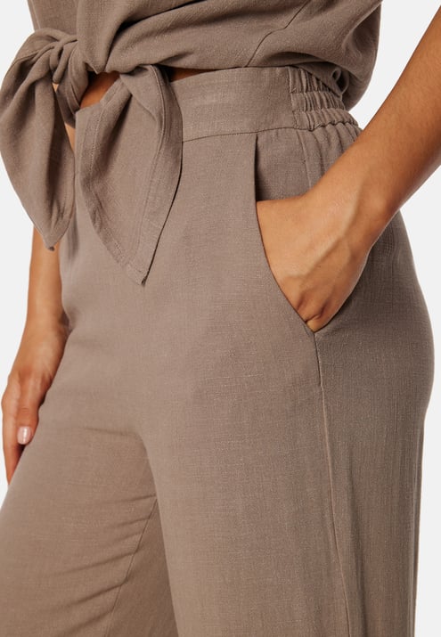 Pieces Pcvinsty HW Linen Pant