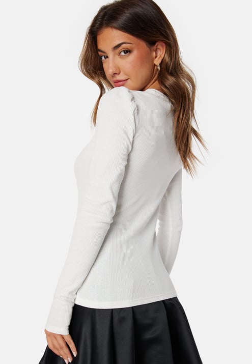 Pieces Ruka LS Puff Top