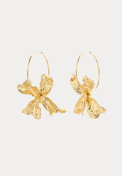 Pilgrim Dream Hoops Gold-plated