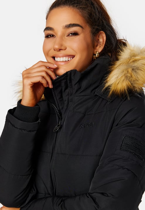 Svea Long Slim Padded Parka