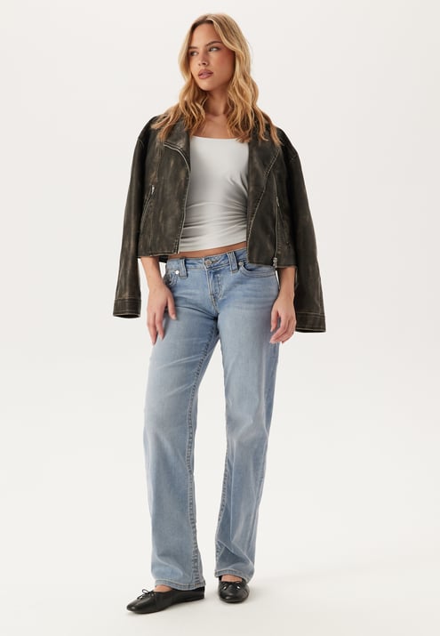 True Religion Sarah Low Rise Straight