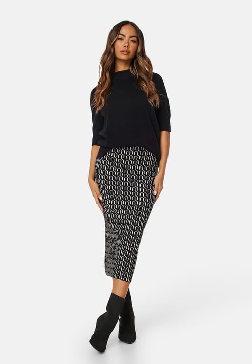 VERO MODA Gold Needle Art 7/8 Pencil Skirt