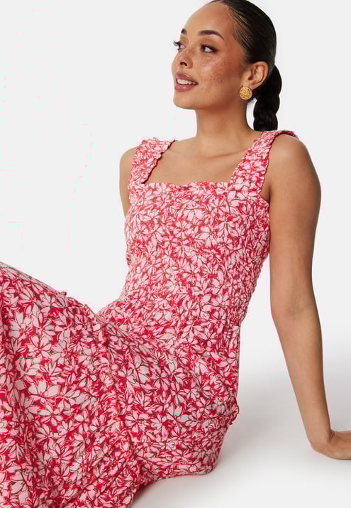VERO MODA Menny SL Smock Calf Dress