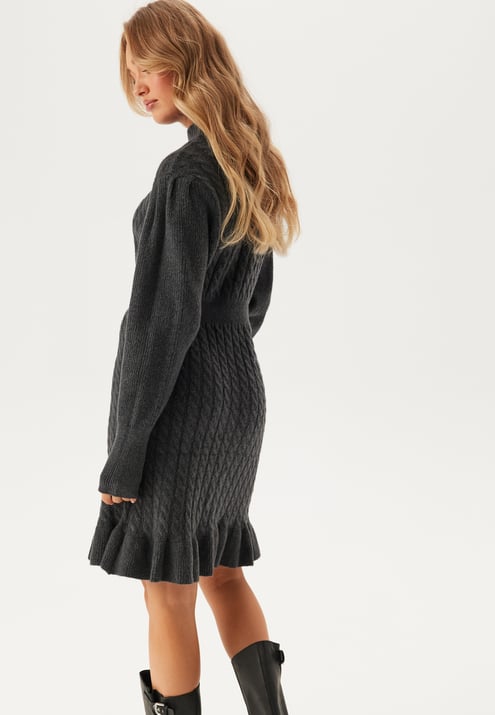 VERO MODA Awvera LS Short Knit Dress