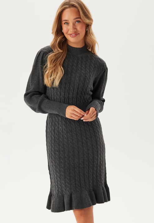 VERO MODA Awvera LS Short Knit Dress
