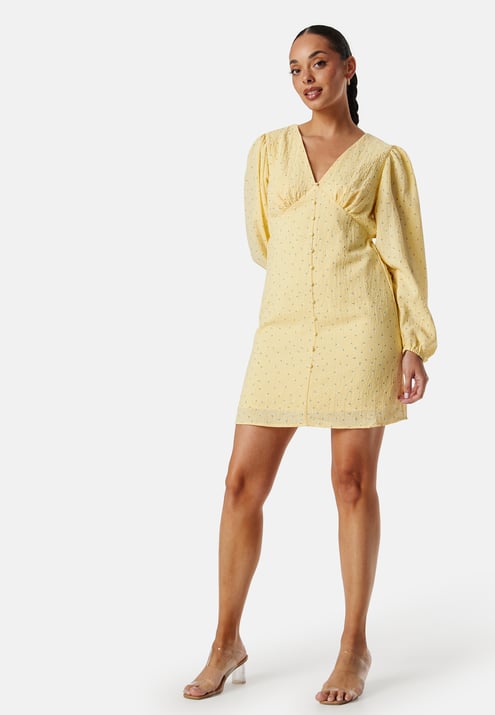 VERO MODA Vmamanda LS V-Neck short dress