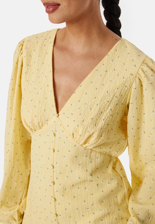 VERO MODA Vmamanda LS V-Neck short dress