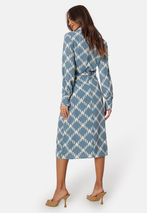 VERO MODA Vmginas betine LS calf dress
