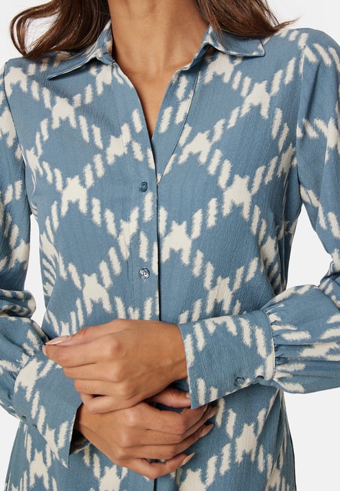 VERO MODA Vmginas betine LS calf dress