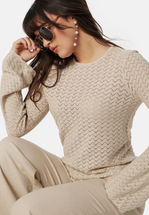 VERO MODA Vmiberia LS O-Neck knit top