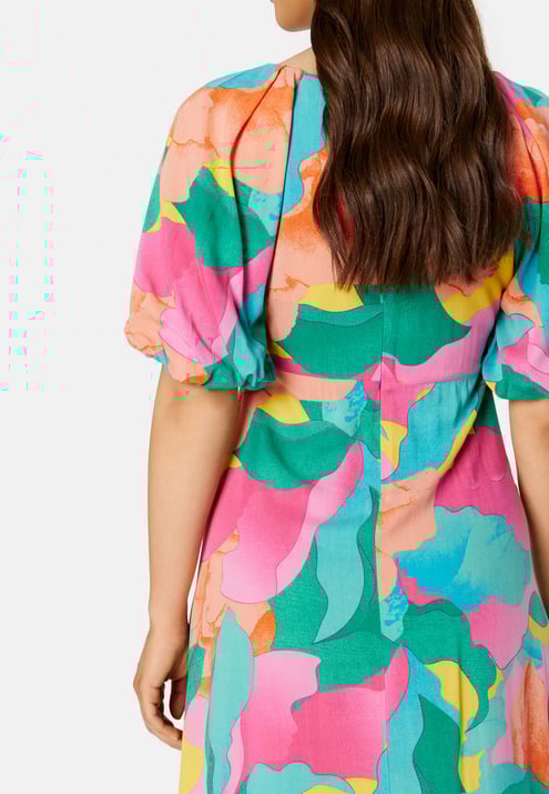 VILA Besta V-Neck Maxi Dress