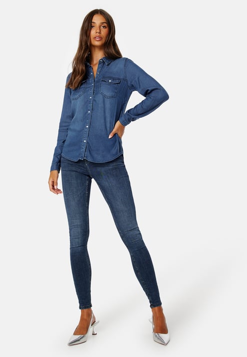 VILA Vibista Denim Shirt
