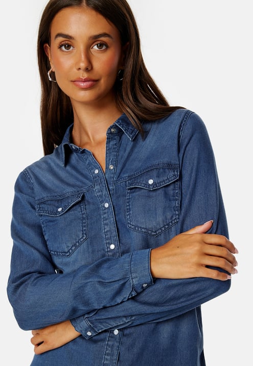 VILA Vibista Denim Shirt