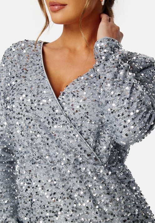 VILA Cava Sequin Dress