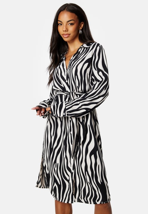 VILA Fini L/S Midi Shirt Dress