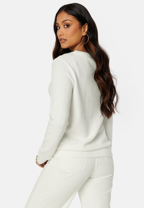 VILA Viril O-neck L/S Knit Top