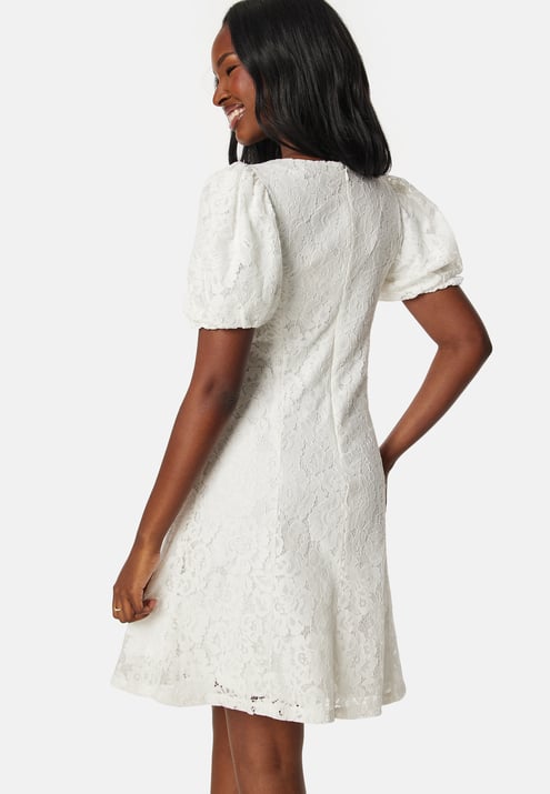 VILA Vicava O-neck S/S Lace short dress