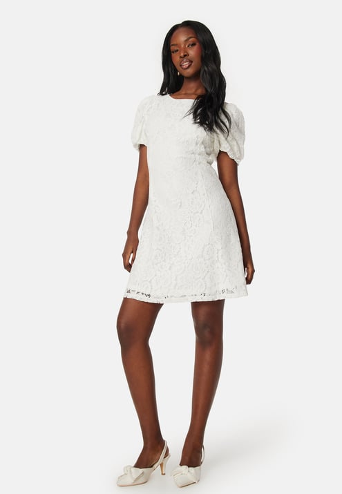VILA Vicava O-neck S/S Lace short dress