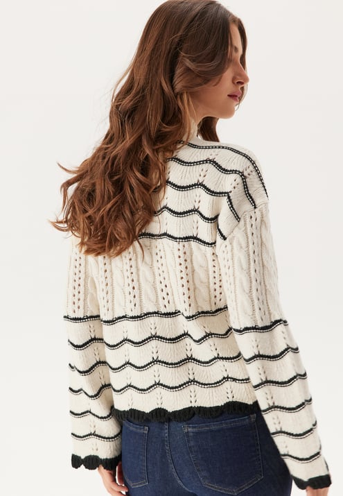 VILA Viovirina High Neck L/S CABLE 