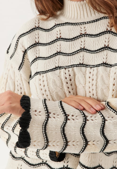 VILA Viovirina High Neck L/S CABLE 