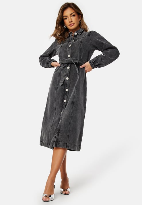 YAS Karina Midi Denim Dress
