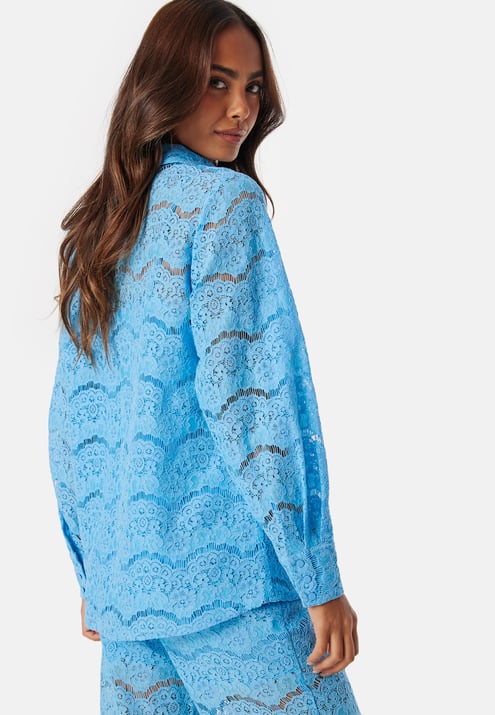 YAS Yaslarisso LS Lace Shirt