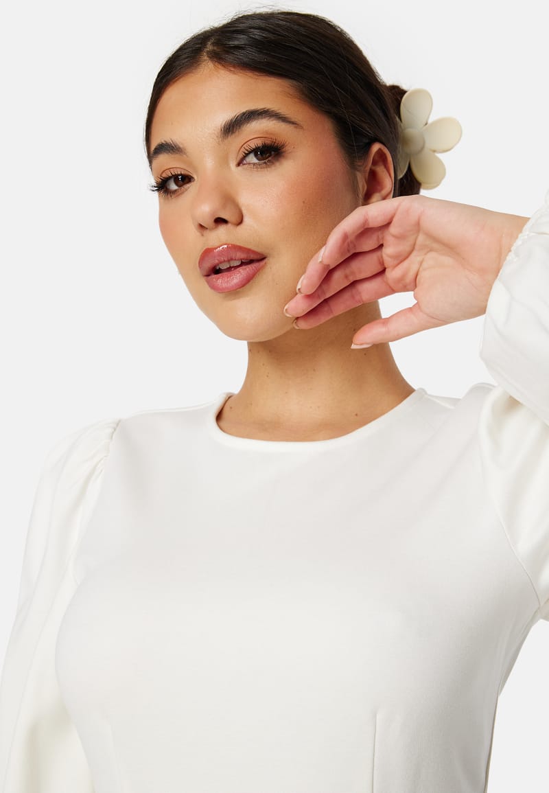 BUBBLEROOM Balloon Sleeve Short Dress