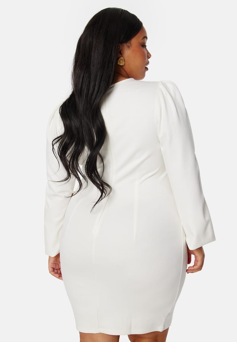 BUBBLEROOM Balloon Sleeve Short Dress