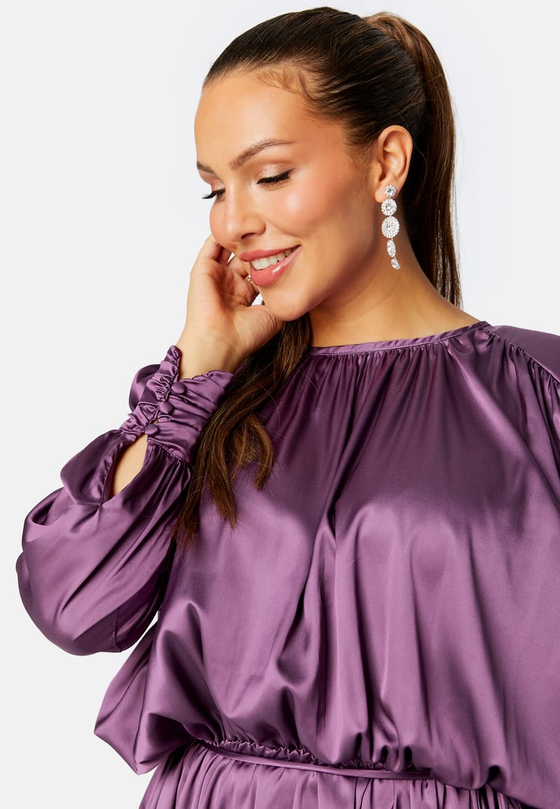 BUBBLEROOM Klara Satin Dress