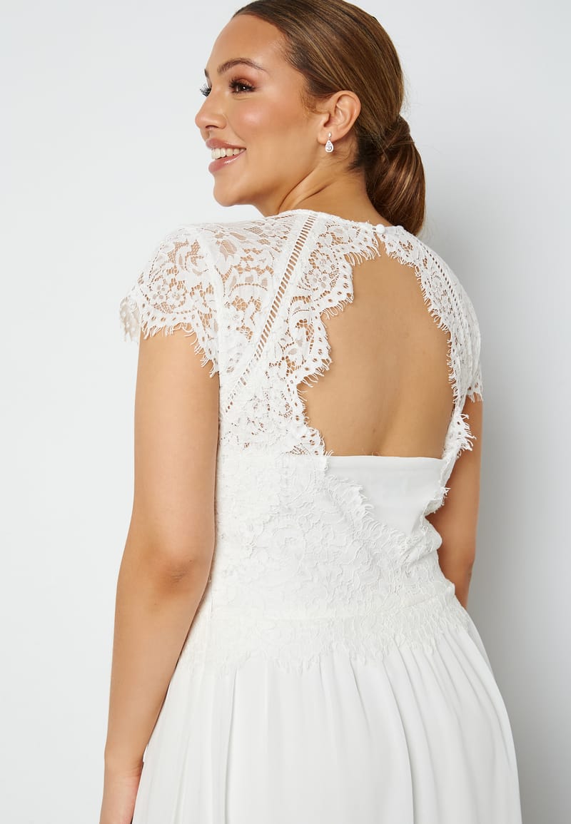 Bubbleroom Occasion Open Back Lace Gown