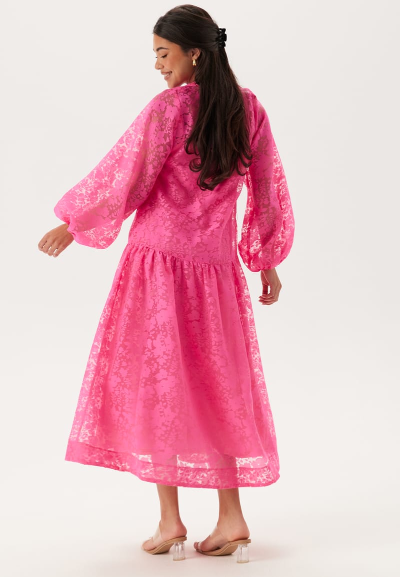 Bubbleroom Occasion Balloon Sleeve Midi Dress