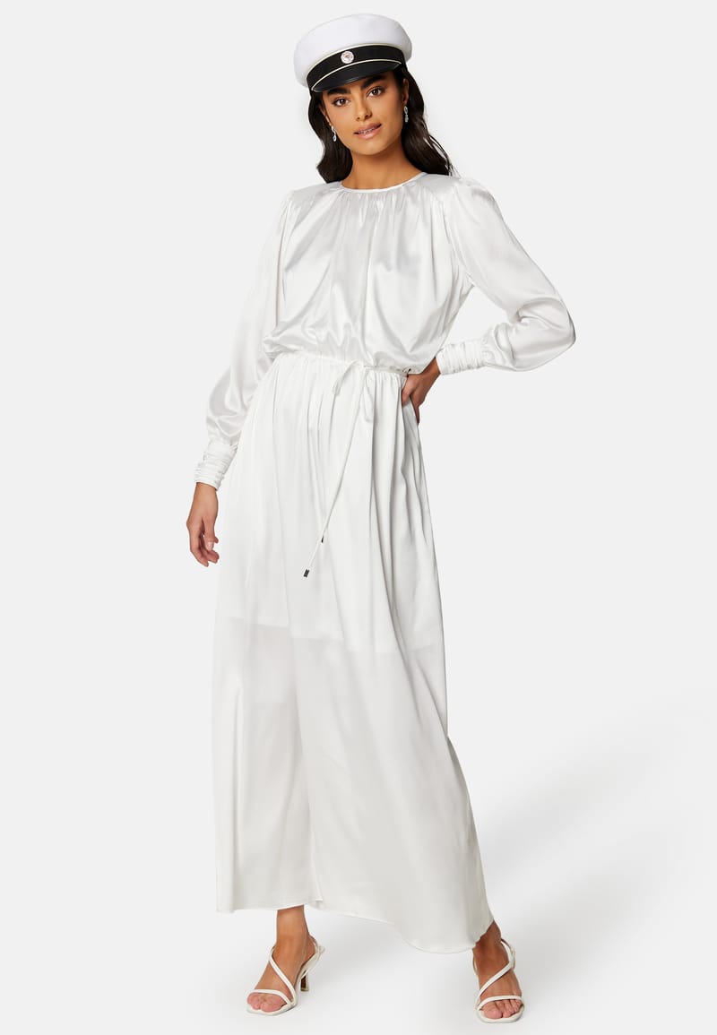Bubbleroom Occasion Klara Satin Maxi  Dress