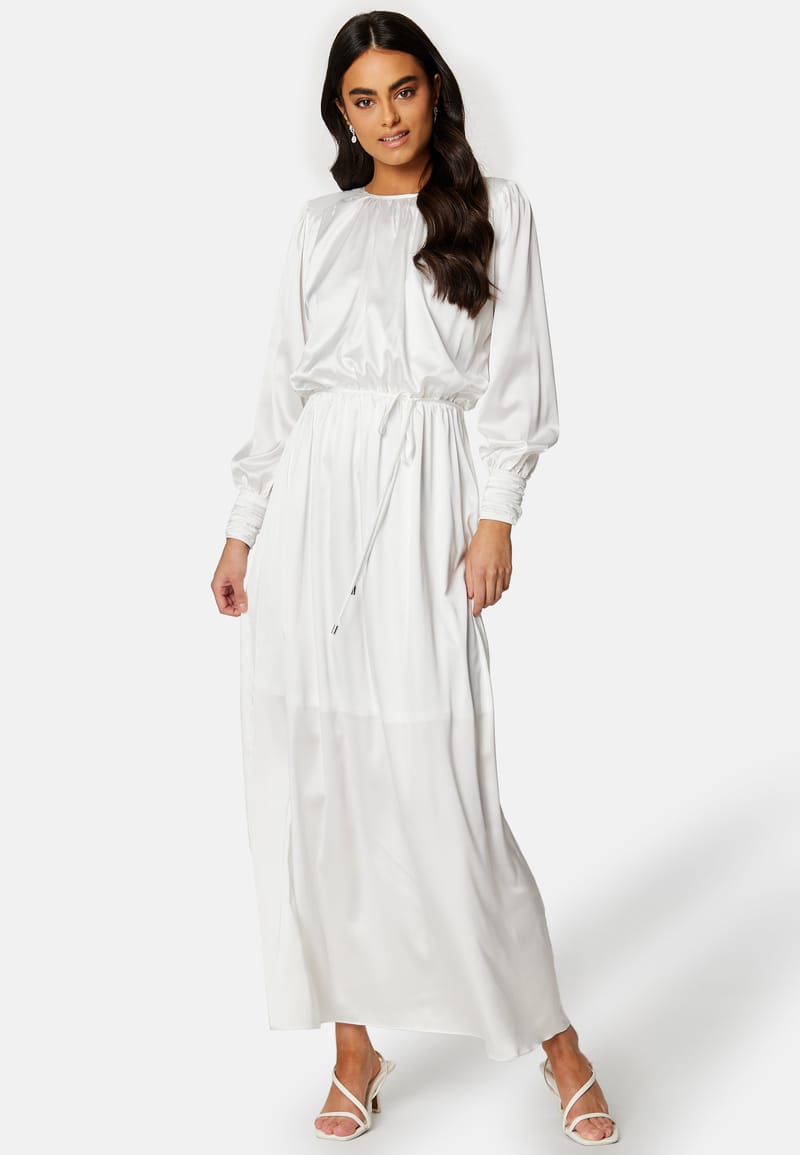 Bubbleroom Occasion Klara Satin Maxi  Dress