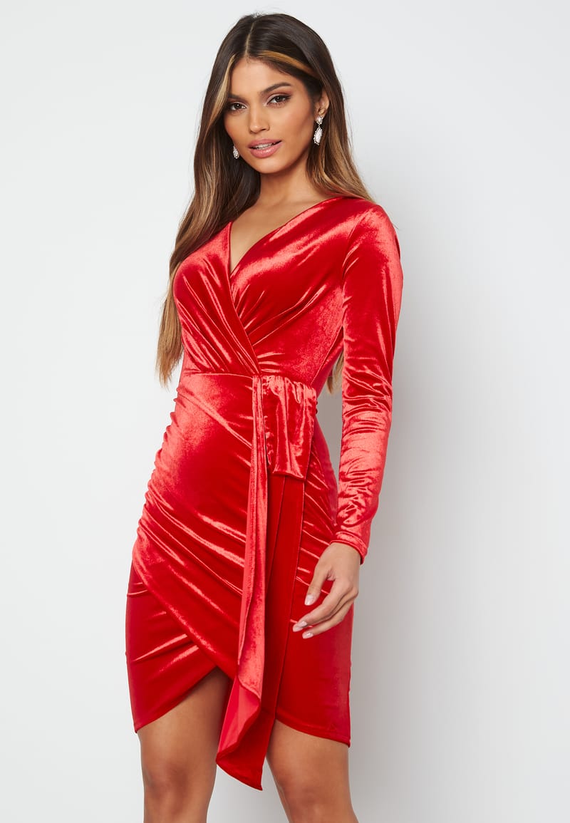 BUBBLEROOM Snapshot Drape Dress