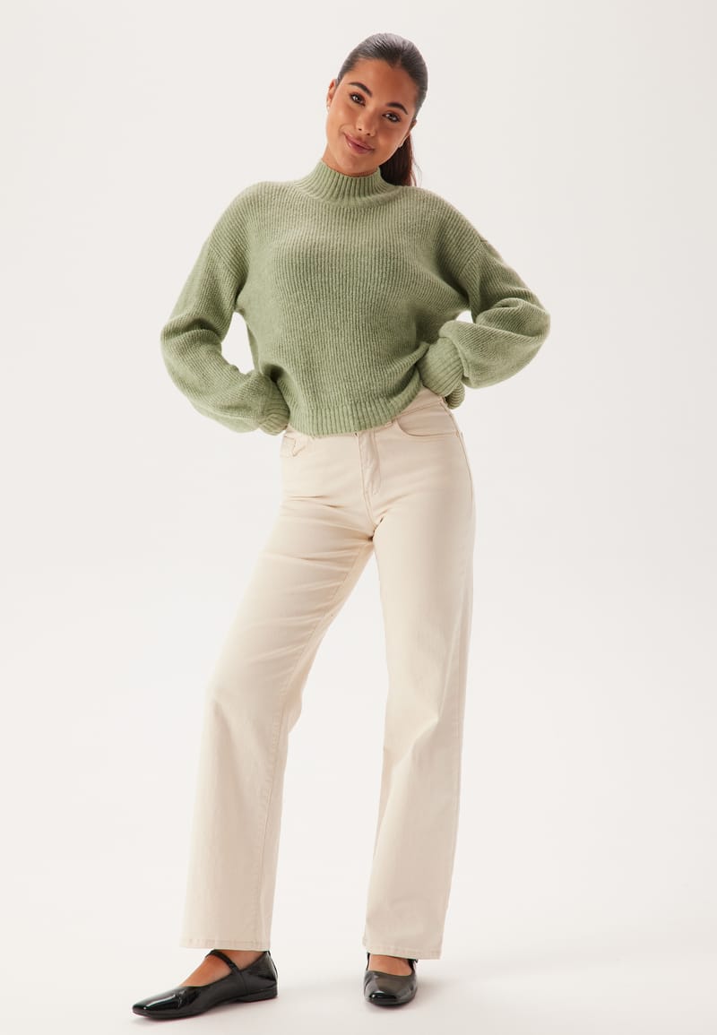 BUBBLEROOM Turtleneck Knitted Sweater