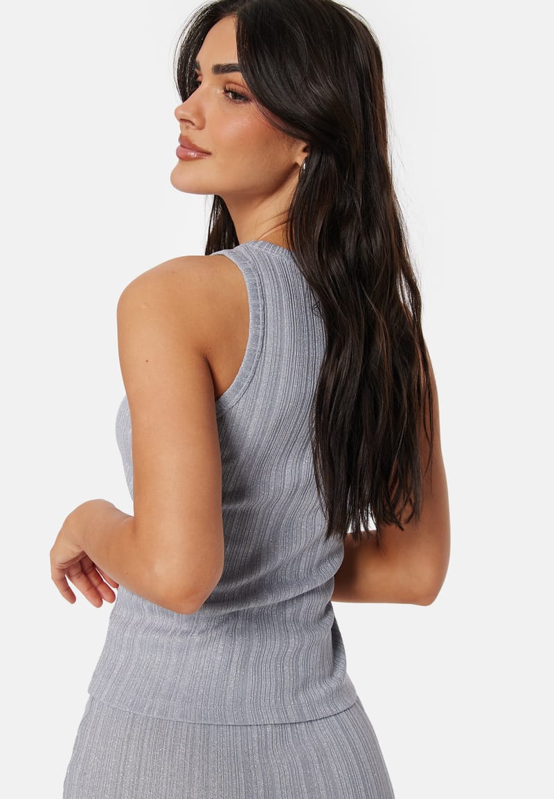 BUBBLEROOM Sparkling Rib Tank Top