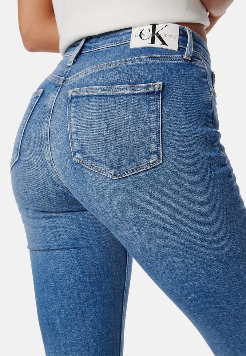 Calvin Klein Jeans High Rise Super Skinny Ankle
