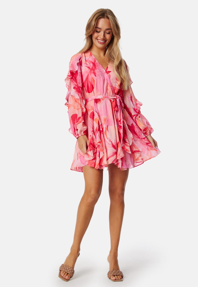 FOREVER NEW Cinzia Ruffle Mini Dress