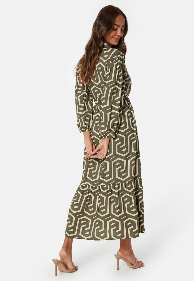 Happy Holly Viscose Shirt Dress