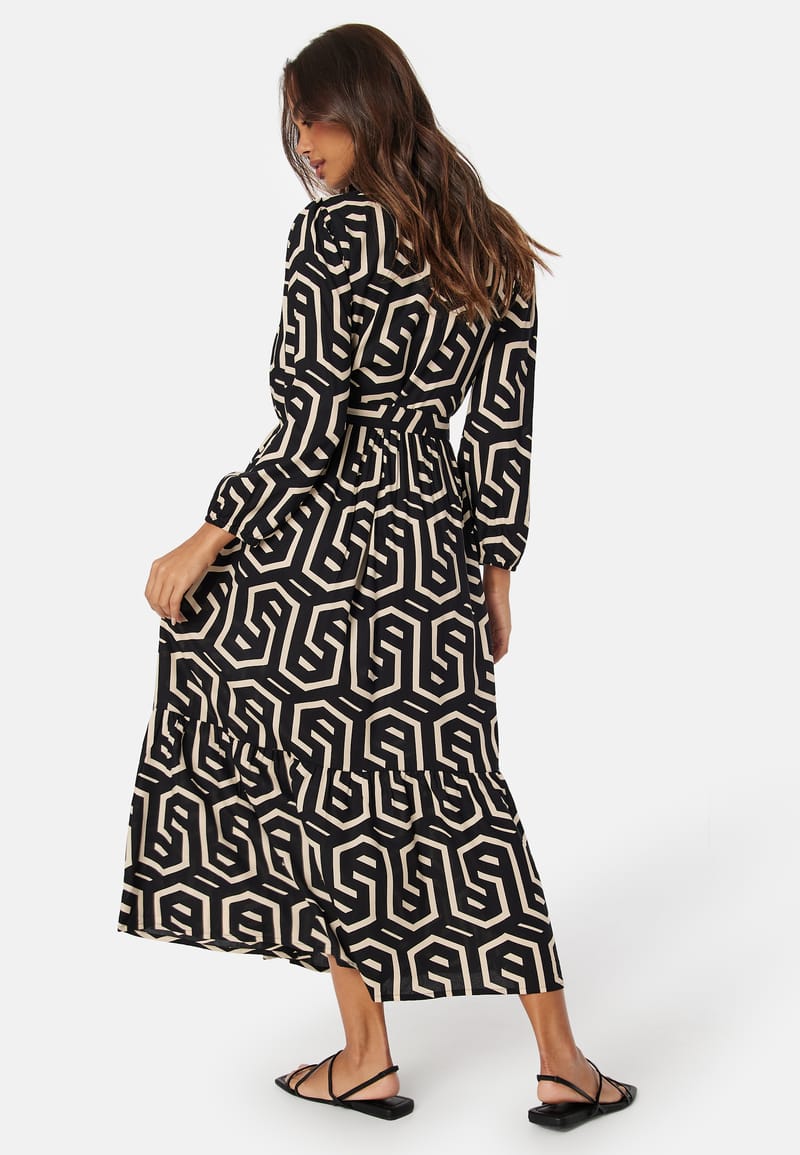 Happy Holly Viscose Shirt Dress