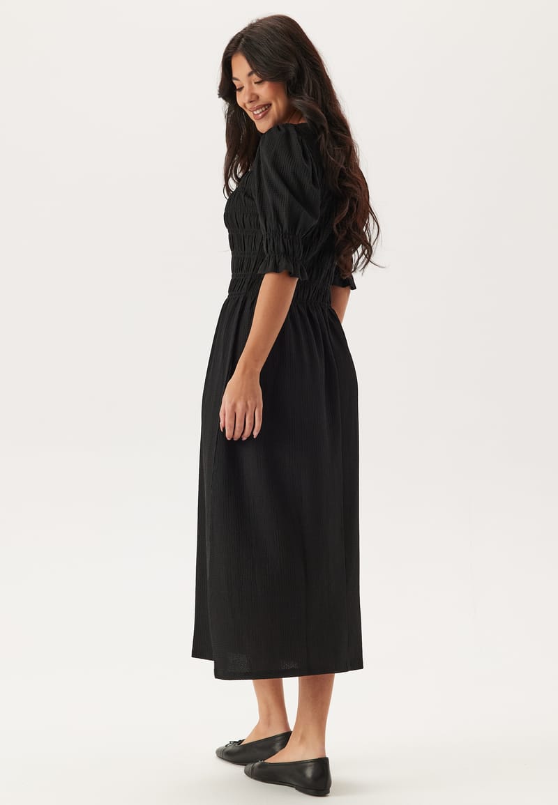 Happy Holly Short Sleeve Smock Dress