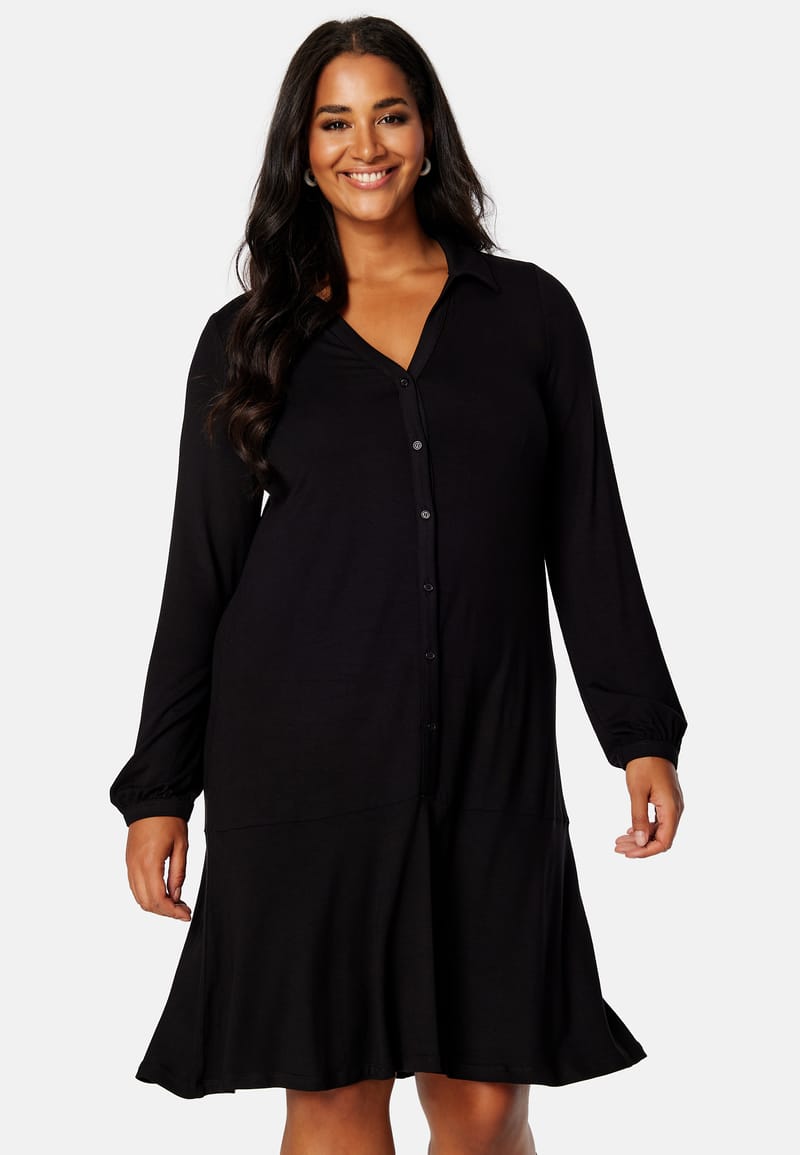 Happy Holly Viola button dress