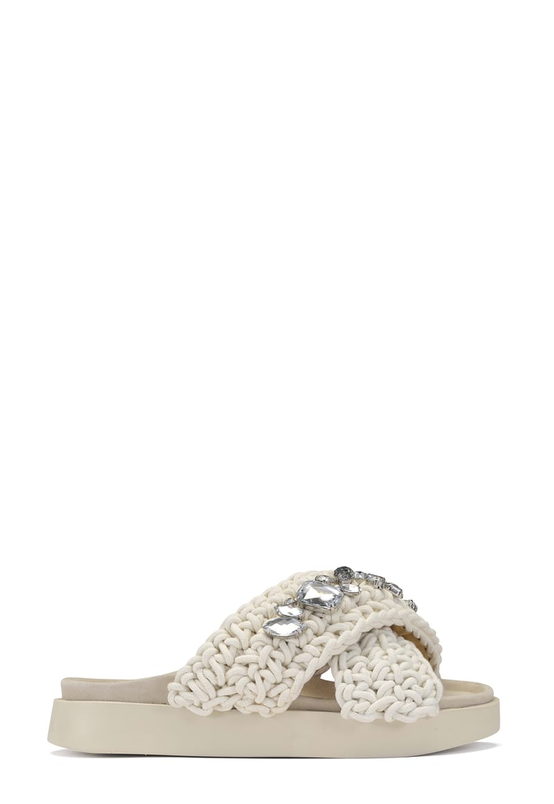 INUIKII Slipper Woven Stones