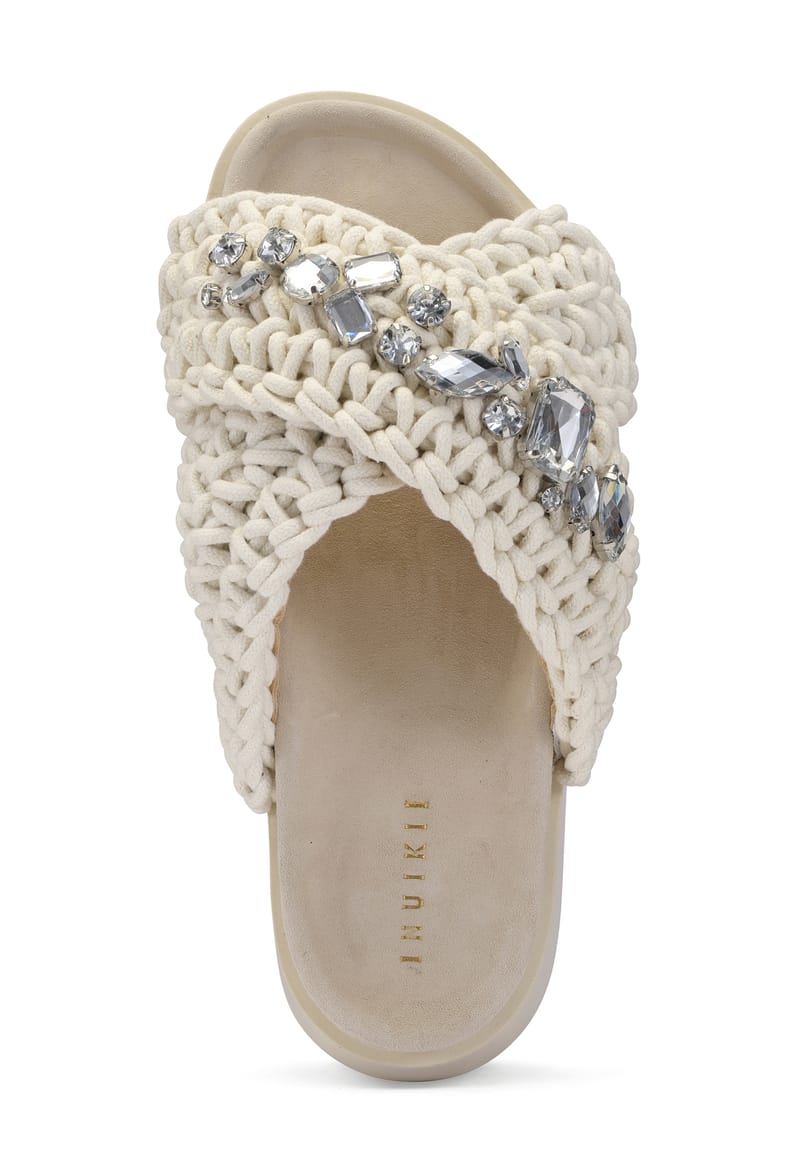 INUIKII Slipper Woven Stones