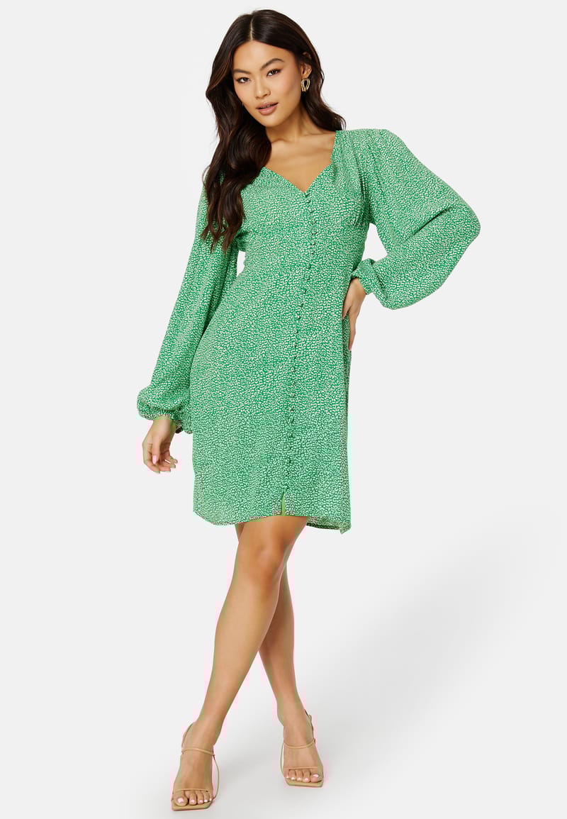 ONLY Leonora L/S V-Neck Dress