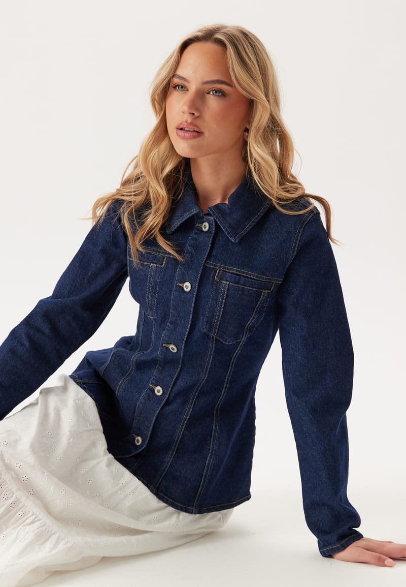 ONLY Onlelle L/S FITTED DNM JACKET 