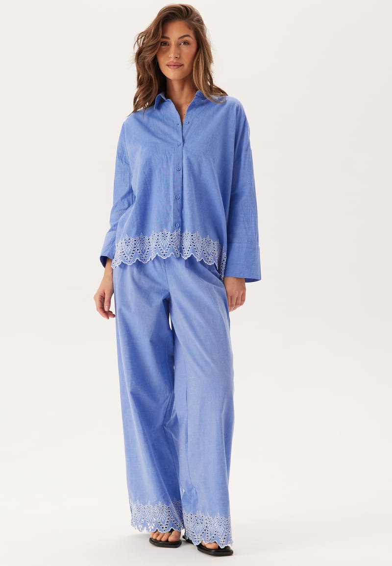 ONLY Onlgraces Tulum Ls Emb Shirt
