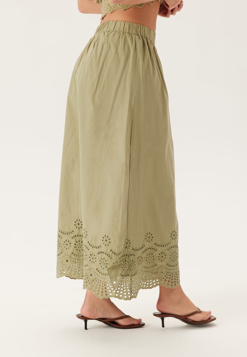 ONLY Onllou Life Emb Long Skirt