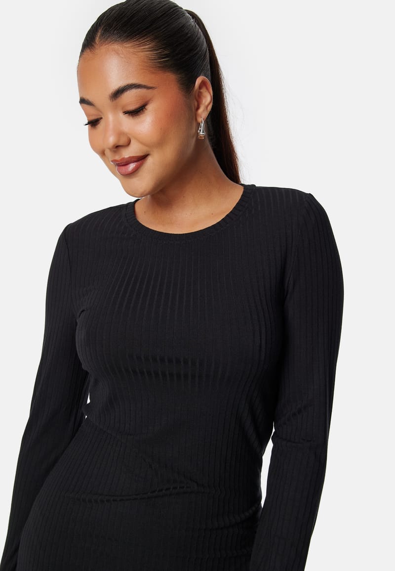 Pieces Kylie O-Neck Midi Dress